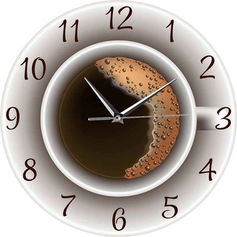 Grande Horloge Murale de Jardin Extérieur Rétro - Étanche (Weatherproof) - Style Vintage Décoratif - Silencieuse - Moderne (1/5)