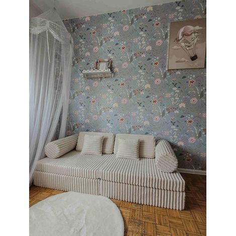 Divano gioco Montessori Comfort Waffle Beige (1/5)