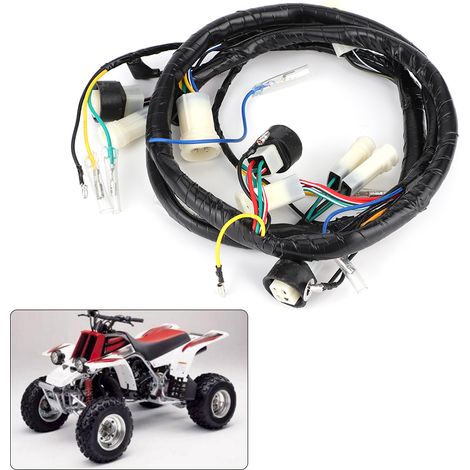 Faisceau de câbles de remplacement pour VTT 2GU-82590-10-00, compatible avec Yamaha Banshee 350 (1987-1994) (1/5)