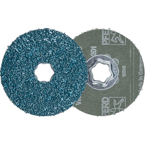 PFERD TOOLS COMBICLICK Fiberscheibe Ø 100mm VICTOGRAIN 36 Höchstleistung auf Stahl 25 Stk (1/4)