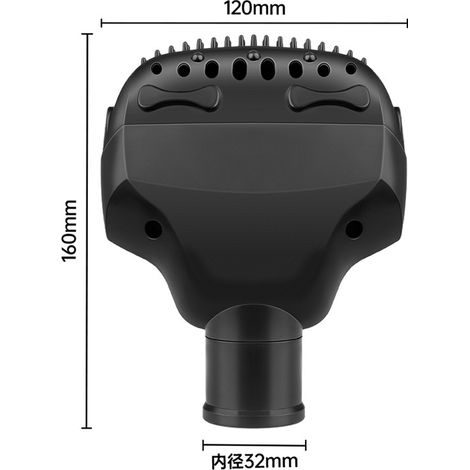 Sonderangebot Tierhaarbürste, kompatibel mit Midea- und Philips-Haushaltsstaubsaugern, Innendurchmesser 32 mm. (1/4)