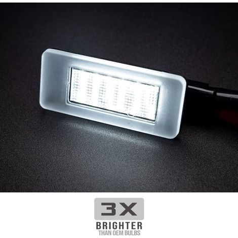2 LED-Kennzeichenleuchten für Peugeot 207CC, 208, 308 II, 308CC, 508, 2008, 3008, 5008 und Citroën C3, C5, III, C4, Cactus, Picasso II und Grand Picasso II Kennzeichenleuchten für Peugeot 3008 (1/3)