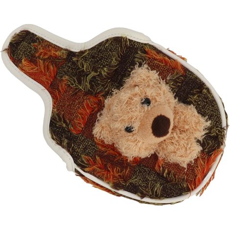 Protège-tête de putter semi-rond avec adorable motif d'ourson, fermeture magnétique, petit modèle (1/5)