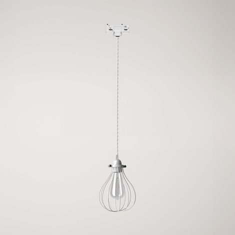 Creative Cables - Suspensão com abajur Drop cage para calhas - lâmpada não incluída