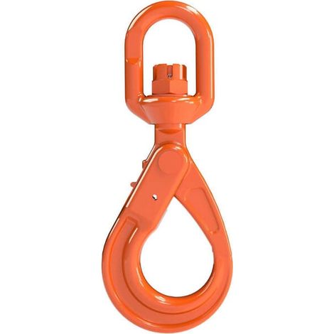 Haken mit drehbarem Kopf + RSS G10 Sicherung, 8 mm 2646008 (1/2)