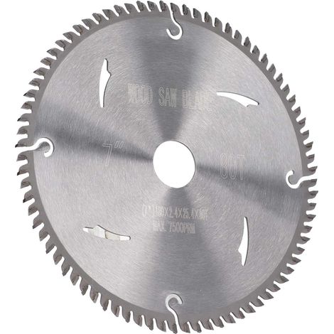 80T Hartmetall-Kreissägeblatt mit Wechselzahnung für Holzbearbeitungsprojekte (1/5)