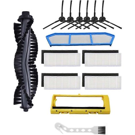 Filtre pour aspirateur brosse pour aspirateur Filtre de brosse pour aspirateur filtre de remplacement Roller Brosse Side Brosses HEPA Filtres pour A4 A4S A40 Robot Aspirateur A (1/5)