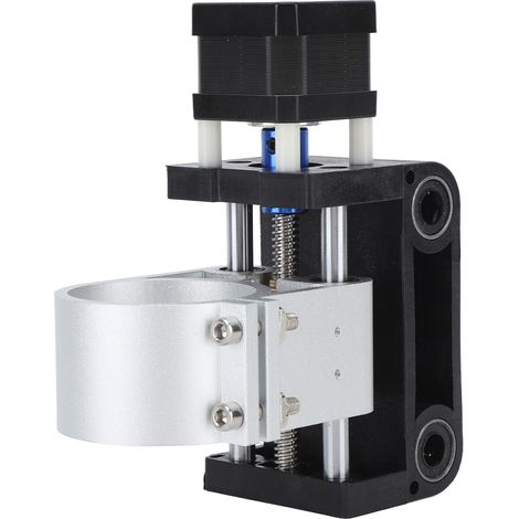 52mm Diameter CNC Z Axes Spindle Motor Mount Tabletop Engraver Z Axes Motor Bracket Holder for 3018 Pro Black