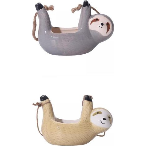 Figurine décorative de jardin en forme de pot de poulet (1/5)