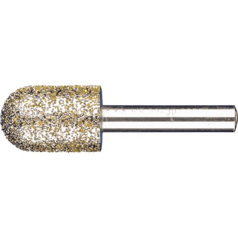 PFERD TOOLS Diamant-Schleifstift Walzenrund 20x30x8 mm D852 zum Schleifen von Grau-und Sphäroguss