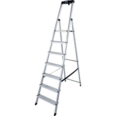 Krause Safety Stufenstehleiter 7 Stufen (1/5)