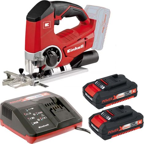 Einhell Cordless Jigsaw Power X Change 18v Li-ion TE-JS 18 LI EINTEJS18LI X2 2AH (1/4)