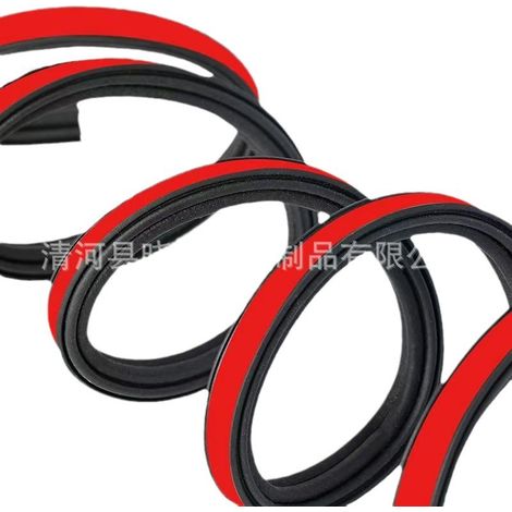 Large, thickened car door soundproofing and noise reduction strips, universal for all car and truck doors.