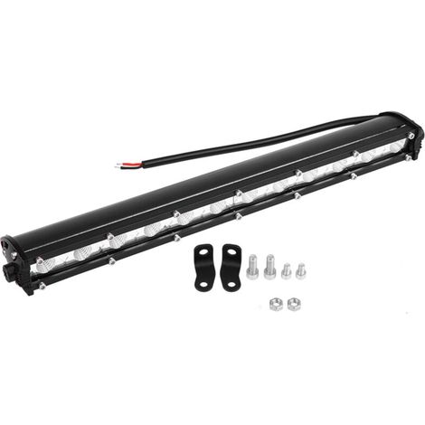 Barre lumineuse de travail LED mince de 13 pouces et 13 W pour voiture, camion et SUV tout-terrain (1/5)
