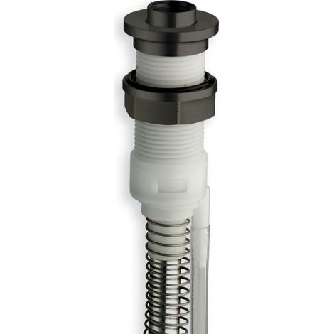 Support Sur Gorge Follow Me Rond Chrome Noir Brosse - CRISTINA ONDYNA AC66975