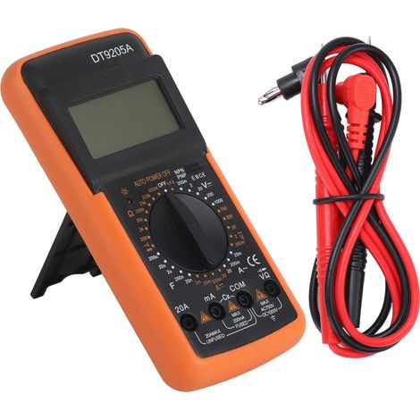 DT9205A Multimètre Numérique Universel Haute Précision Testeur Électrique Multifonction Durable (1/5)