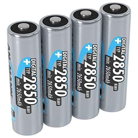 ANSMANN Digital - Batterie 4 x AA-Typ - NiMH - (wiederaufladbar) - 2850 mAh
