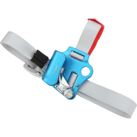 Ascenseur de Pied Droit en Alliage d'Aluminium Léger, Antidérapant et Portable, Conception Ajustable pour l'Escalade et l'Arboriculture (1/5)
