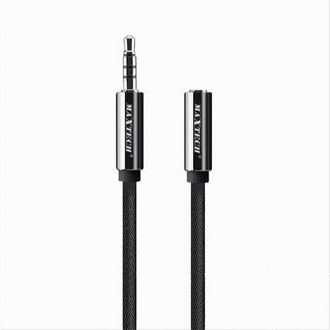 MaxTech - Cavo Audio Jack Aux 3,5 Mm Da Maschio A Femmina Am/af Da 3 Mt Prolunga Aux3-mf03 - (1/2)