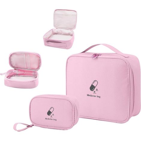 Trousse de premiers secours vide lot de 2, étanche, pour voyage et extérieur (1/5)