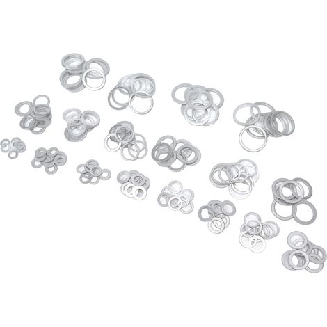 470 Pièces Joints d'Étanchéité en Alliage d'Aluminium, Rondelles pour Automobiles et Plomberie (1/5)