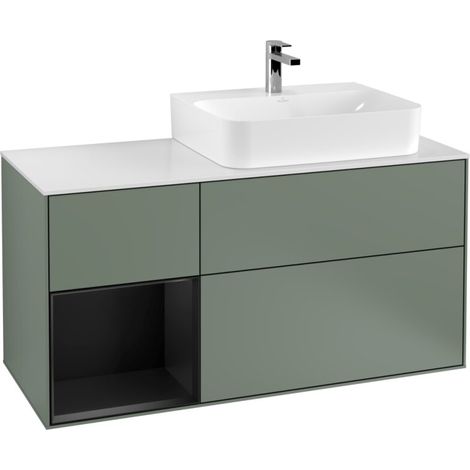 Villeroy & Boch G141PDGM Meuble sous-lavabo Finion G14 (1/2)