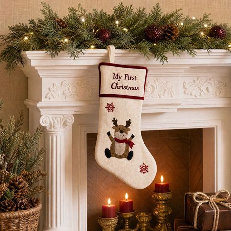 Weihnachtsdekoration, Panda-Strümpfe, Weihnachtsstrümpfe, Christbaumschmuck, Geschenke