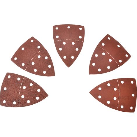 Metabo 625610000 Assorted Sanding Sheets Suitable for Wood FMS200 (Pack 10) MPT625610