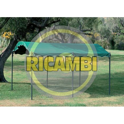 1PZ TOP COPERTURA X GAZEBO"CARPORT"YF-3145R VERDE
