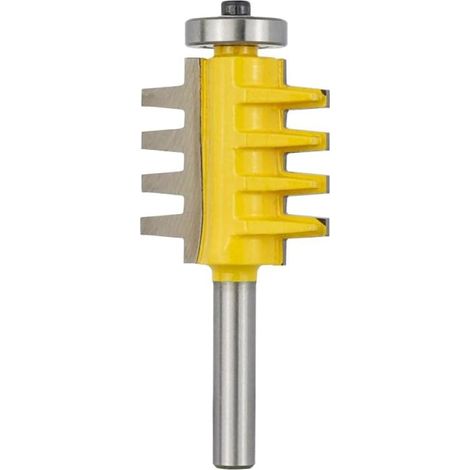 Fraise à tenonner 8mm pour bois, couteau de défonceuse, fraise à bois à queue de 8mm, outil de menuiserie, fraise à profiler, embout de fraisage pour bois dur (1/5)