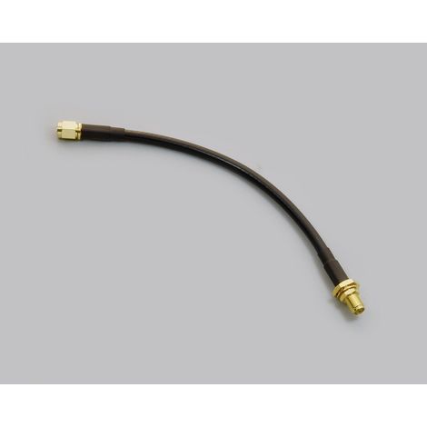 BKL Electronic 0409108 HF-Adapter SMA-Buchse - SMA-Stecker 15.00 cm 1 St.