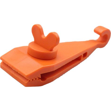 Clips para tiendas de campaña, clips para tiendas de campaña de camping, clips ajustables y versátiles para lonas, clips portátiles para tiendas de campaña de camping, toldos para piscinas, clips de n (1/4)