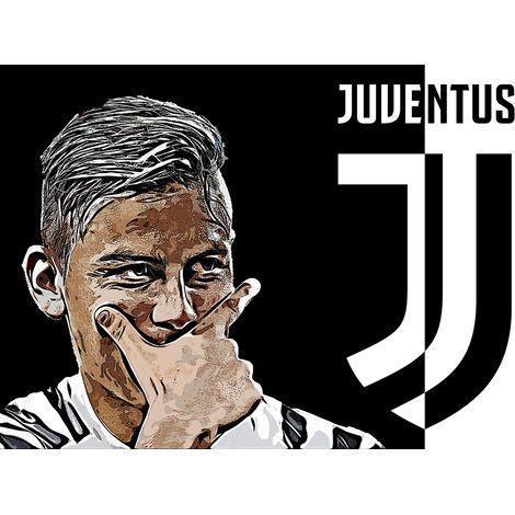 Papier peint panoramique Football - Joueur de Foot - 130 cm x 81 cm (1/2)