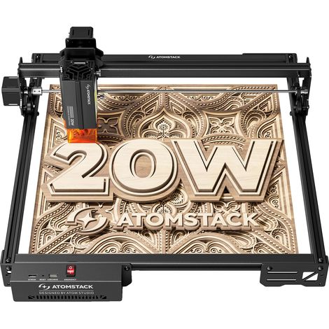 Graveur Laser, Haute Précision, Configuration Facile, A20 Pro V2, Prise EU (1/2)
