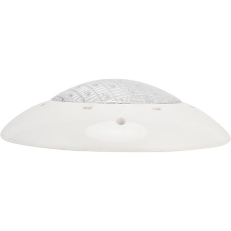 IP68 Wasserdichte LED-Unterwasserleuchte, Wandmontage für Schwimmbäder, 12 V Wechselstrom, Warmlicht (18 W, 1800 lm)