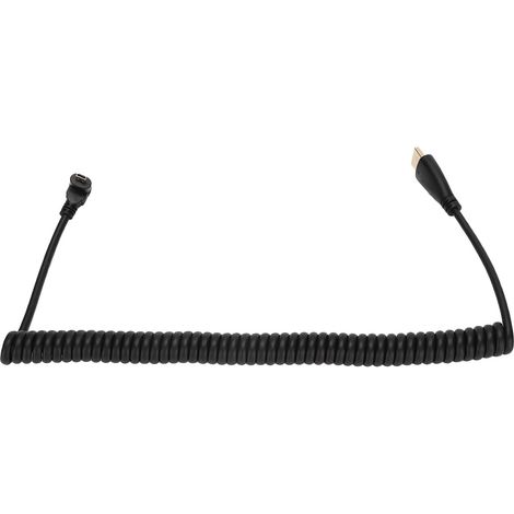 Adaptateur Câble à Ressort HDMI A vers D pour Ordinateur PC (1/5)