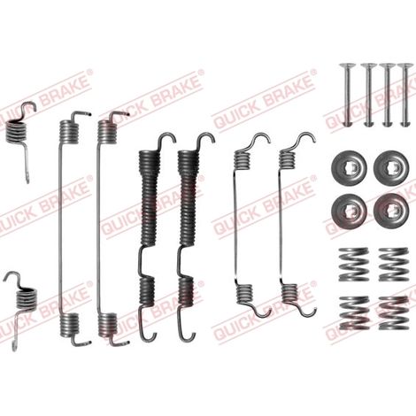 Kit d'accessoires, mâchoire de frein Quick Brake 105-0786 MITSUBISHI