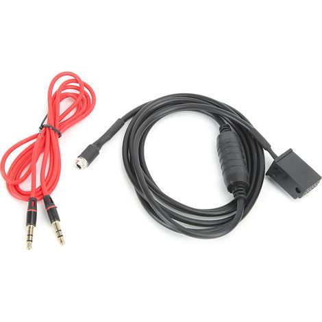 AUX-Eingangsadapterkabel für Fahrzeuge, passend für Z4 E85, X3 E83, X5 E53, E39, E60, E61, E63 und E64, 3,5-mm-Klinkenstecker (1/5)