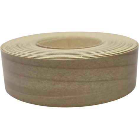1x Bande de Chant Thermocollant 21mm x 5m Epaisseur 0,50mm Mélaminé Facile à Appliquer Bricolage Étagère Meuble Panneau Bois Durable, Érable Brillant (1/3)