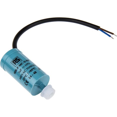 Condensateur à couche mince RS PRO 3µF 440V c.a. ±10% ( Prix pour 1 ) (1/2)
