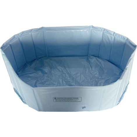Piscine Pliable pour Chien en PVC – Bassin de Baignoire pour Animaux Domestiques, 70 x 47 x 23 cm-x (1/2)