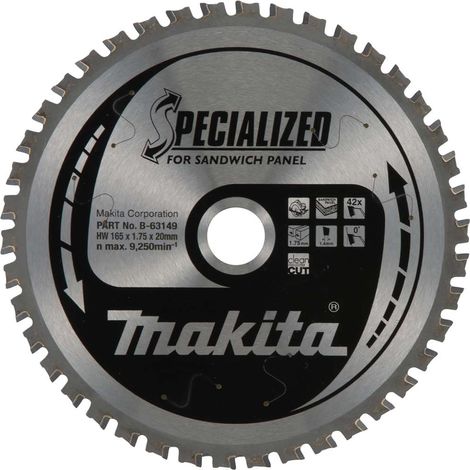 B-63149 Disco sega circolare, Specialized T.C.T, 165 x 20 mm, 42 D