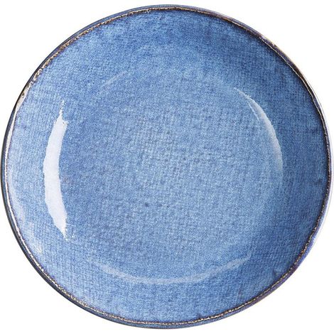 Bols Plats Denim Blue 220mm (Lot de 6) - Ref FU223 - Olympia (1/5)