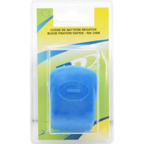 1 cosse rapide batterie borne moins - Bleu