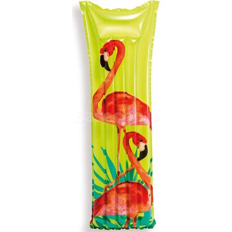 Colchoneta de natación 59720 183X69 flamenco