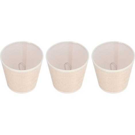 Chandelier Lampshade, Small Linen Lampshade, Lightweight and Safe Design with Metal Clips for Table Lamp, Chandelier, Wall Sconce (1/5)