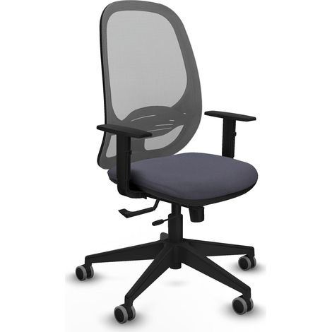 Silla de oficina piqueras y crespo Cilanco negro soporte lumbar ajustable (1/2)