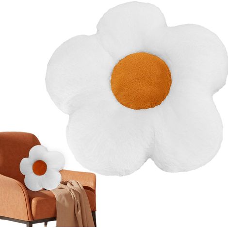 Coussin de Fleur pour Chaise, Coussin de siège de Fleur - Coussin de siège zippé réaliste - Sièges d'oreiller Mignons pour Chaise, Balcon, canapé, Coussin de siège Doux pour Salon, Voiture (1/5)