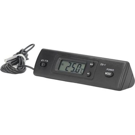 Thermomètre Numérique avec Sonde Étanche pour Voiture, Aquarium et Réfrigérateur (1/4)