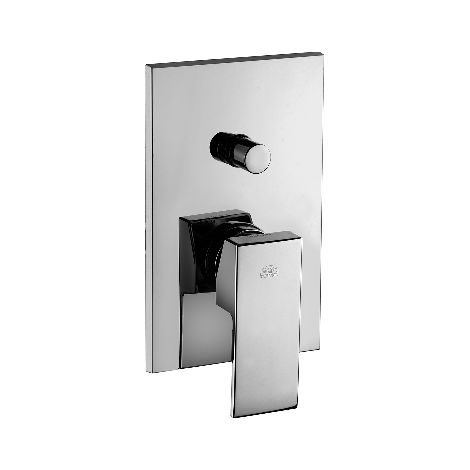 Monoc-Mischer. Eingebaute Dusche mit Elle Line Umsteller